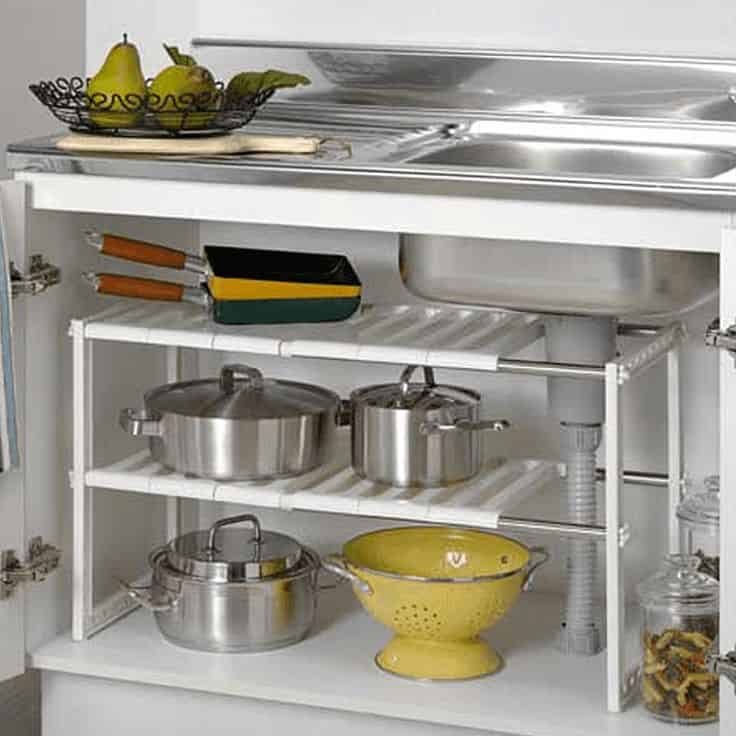 2 Tier Under Cabinet Organizer