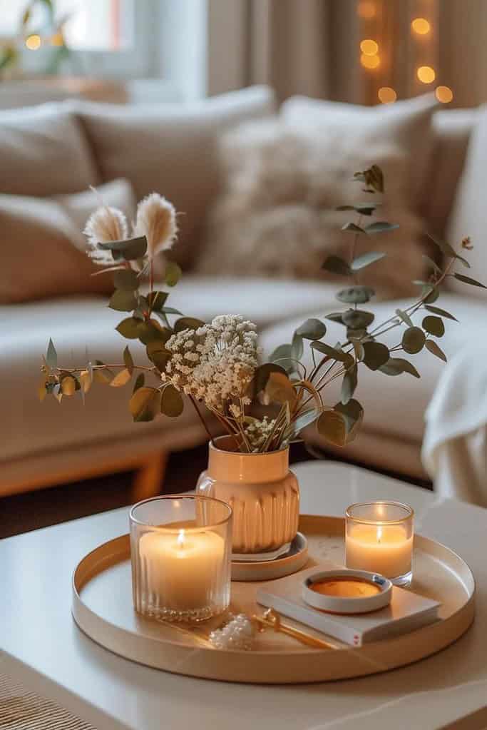 Coffee Table Tray Decor Ideas