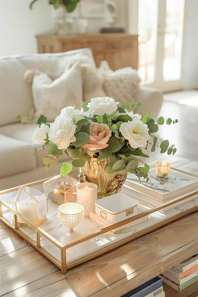 DIY Coffee Table Tray Decor Ideas