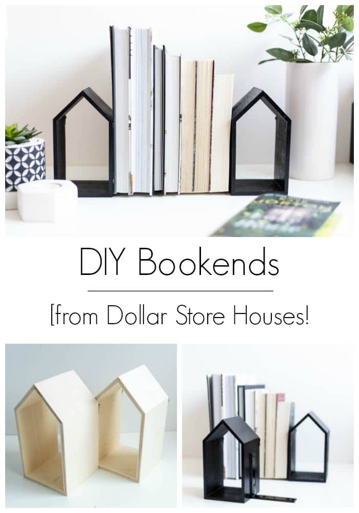 18 Clever Dollar Store Home Decor DIY Hacks You Need to Know About 11 DIY dollar store bookends