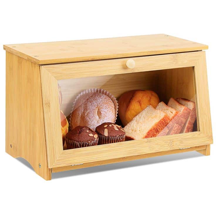 Kitchen Counter Bread Storage