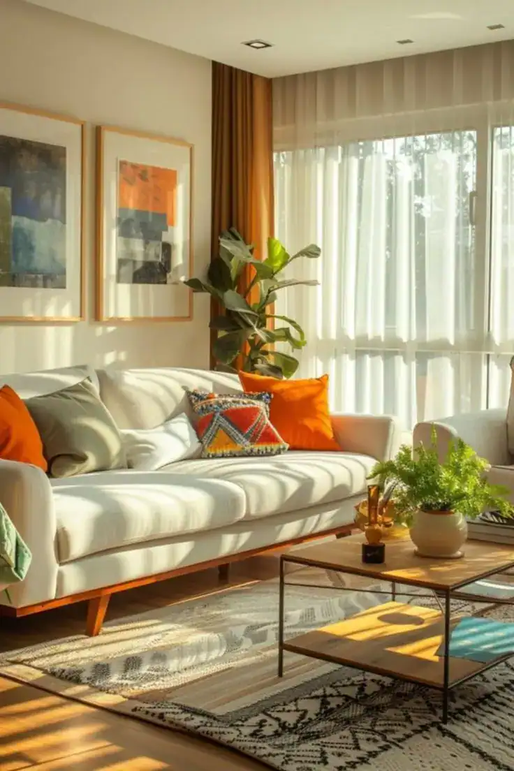 Minimalist Small Apartment living room