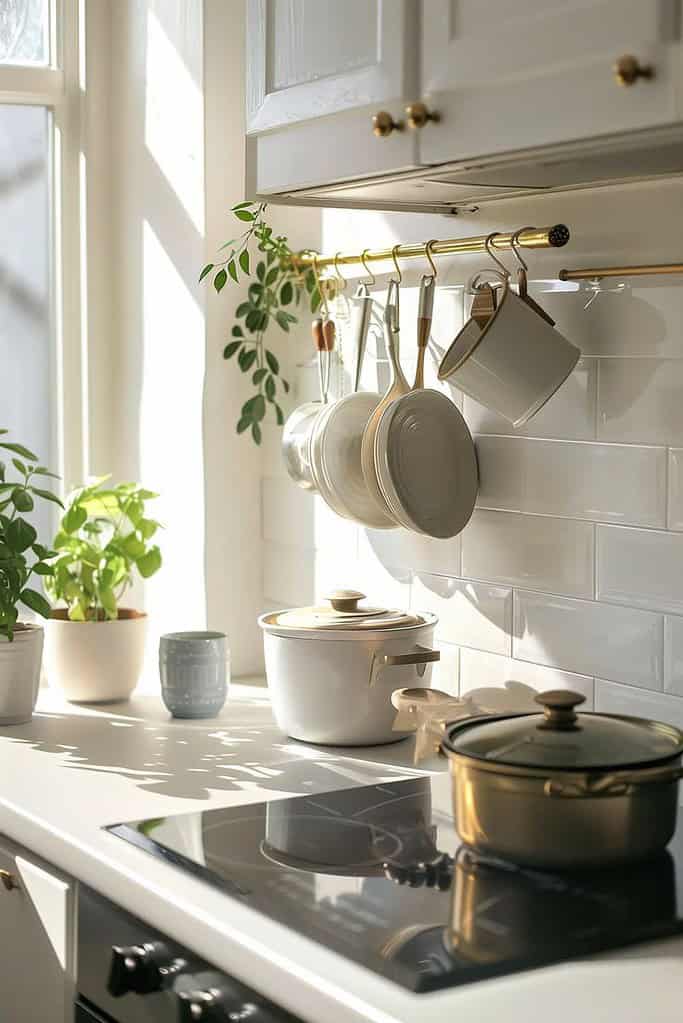 apartment friendly small kitchen organization