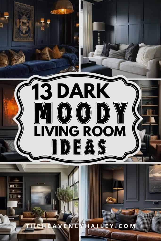 Dark and Moody Living Room Decorating Ideas Dark and Moody Living Room Decorating Ideas