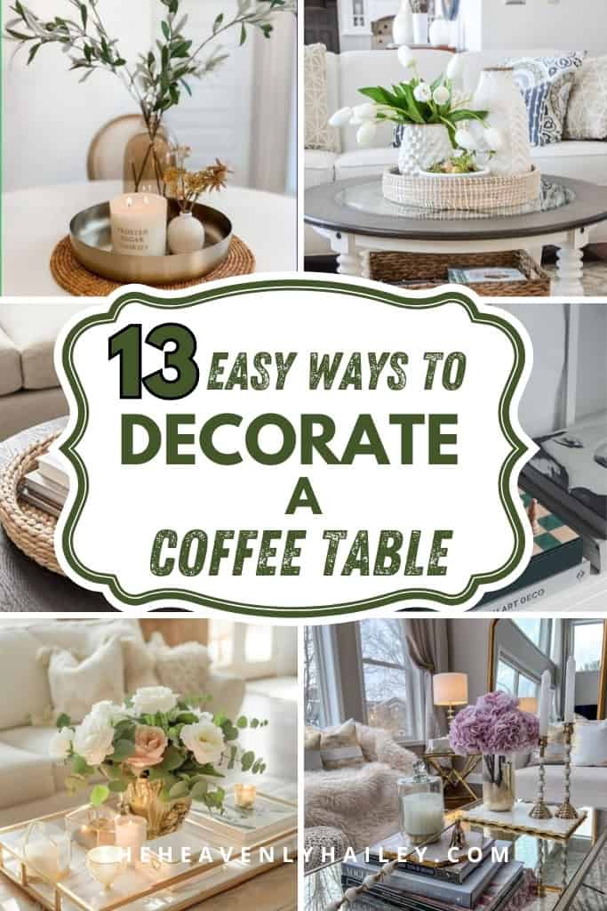 decorate a coffee table 1