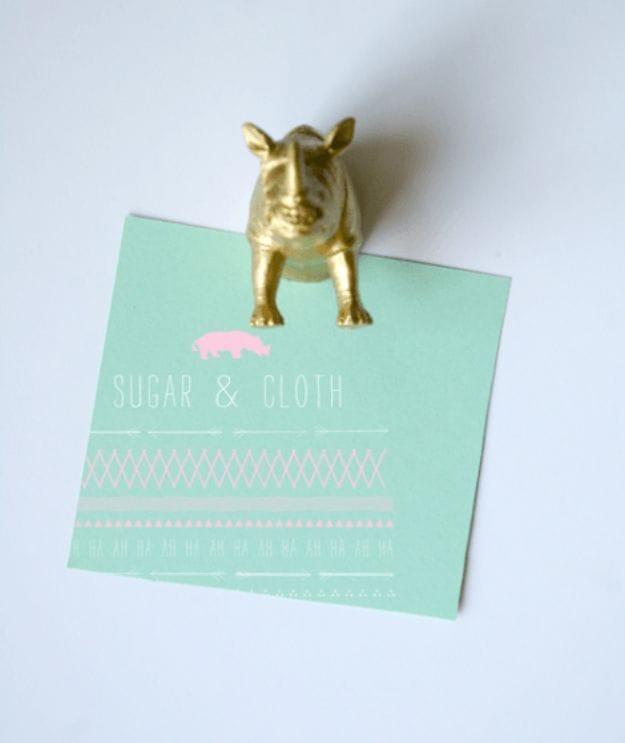 18 Clever Dollar Store Home Decor DIY Hacks You Need to Know About 17 diy dollar store animal magnets