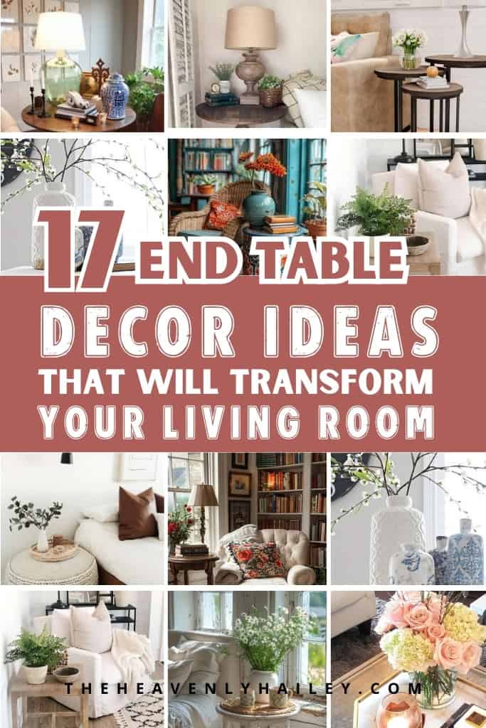 17 Smart End Table Decor Ideas that will Transform Your Living Room 11 end table decor ideas will transform your living room 1