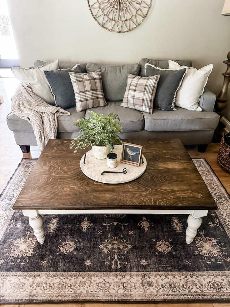 farmhouse coffee table
