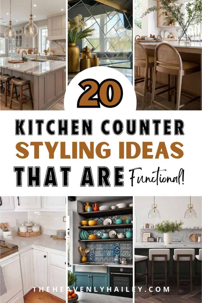 kitchen counter styling ideas