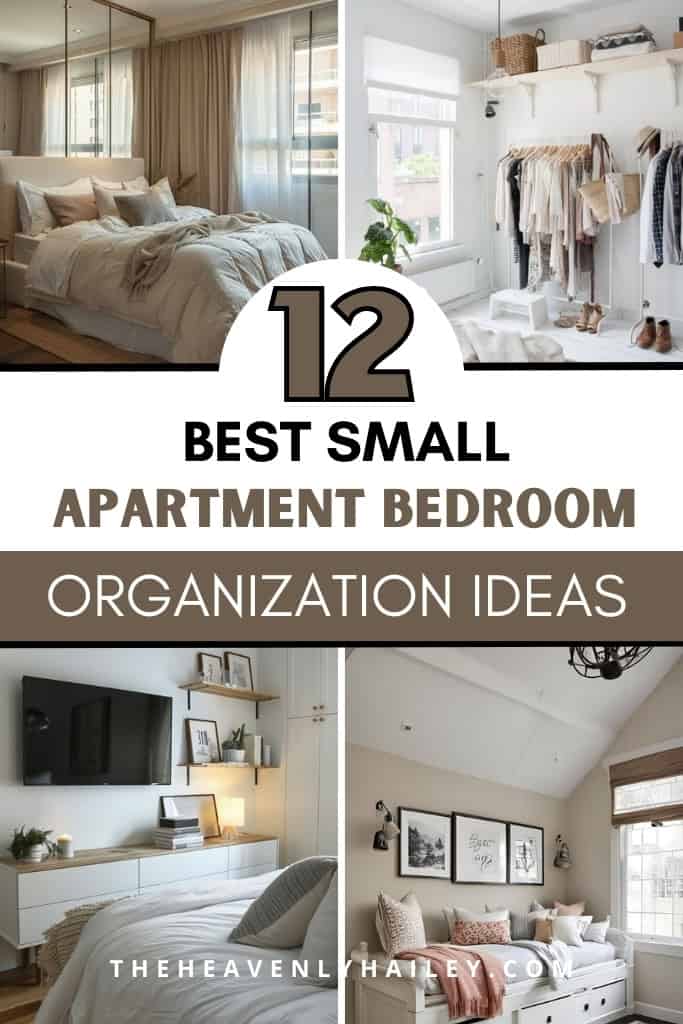 Best Small Apartment Bedroom Organization Ideas