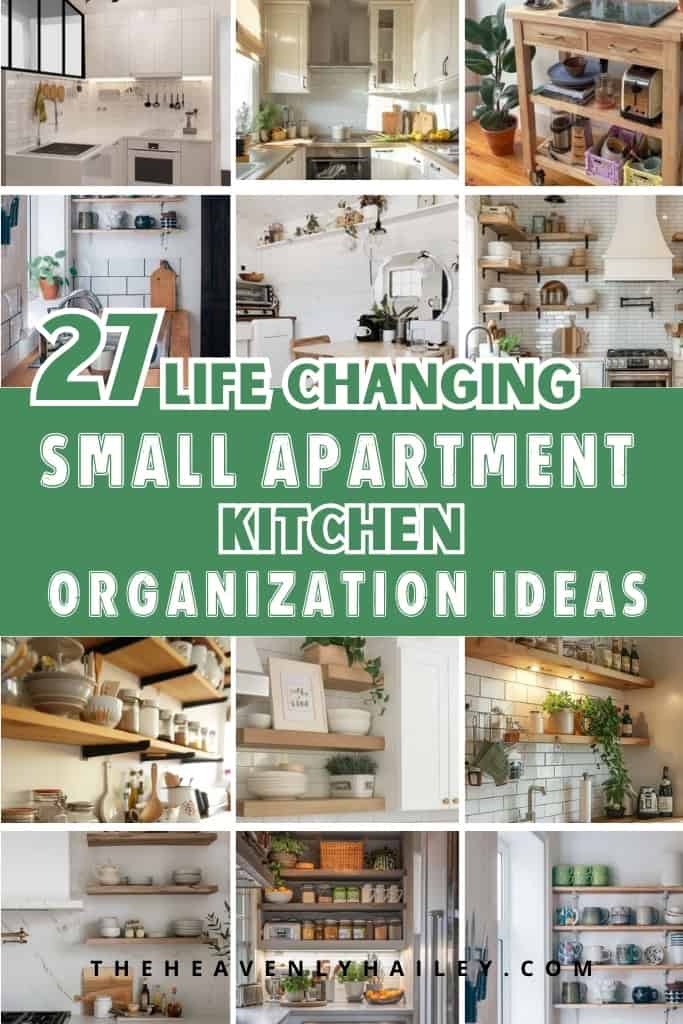 small apartment kitchen organization ideas 1