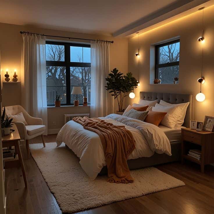 small bedroom lighting ideas