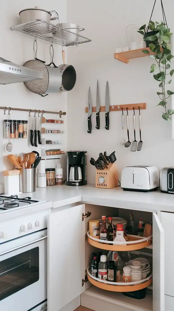 small kitchen organization ideas