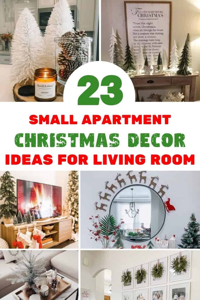 best-small-apartment-living-room- decor-ideas-for-christmas