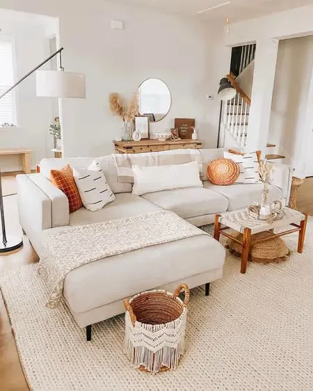 white beige home decor  