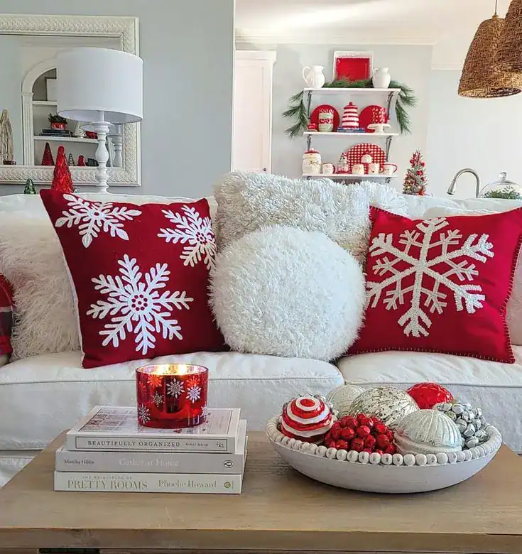 DIY Christmas Living Room  