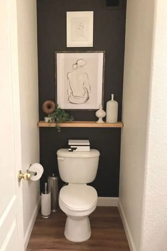 DIY small bathroom