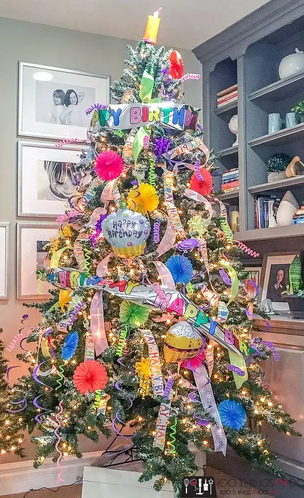 Monthly Themed Christmas Tree
