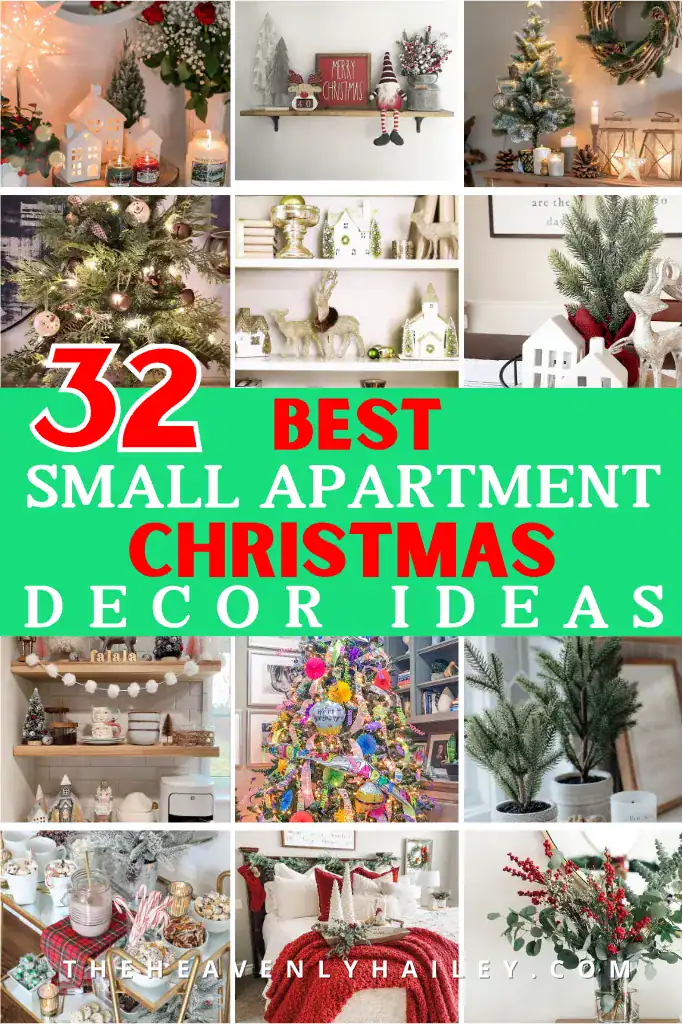 Small apartment Christmas decor ideas 
