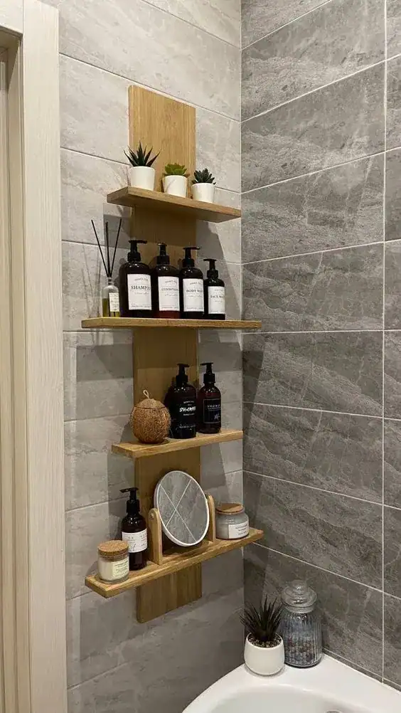small bathroom wall