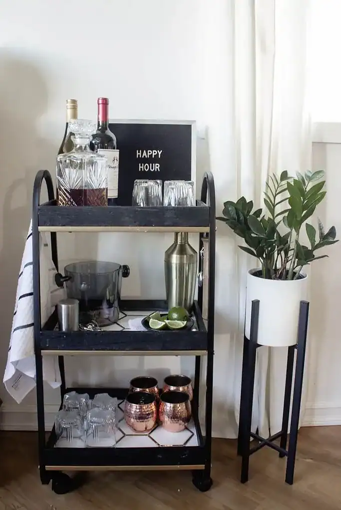DIY Bar Cart 