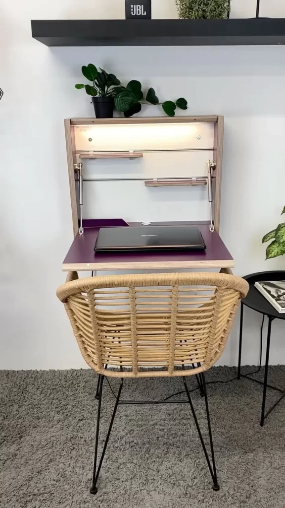 Folding Wall Desk 