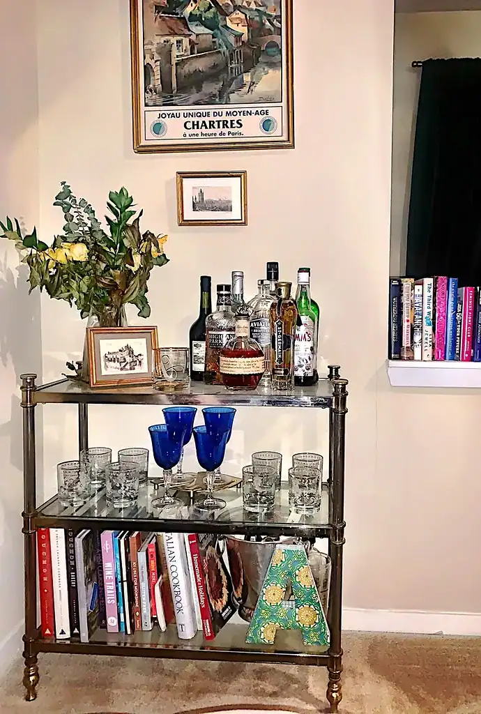Stationary Bar Cart