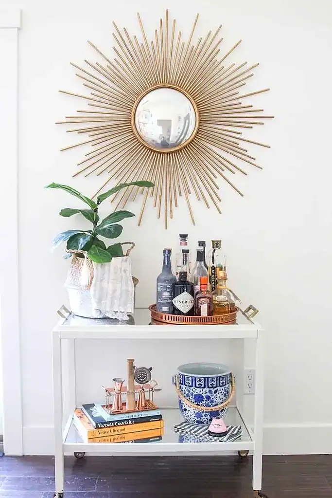 Summer Bar Cart 