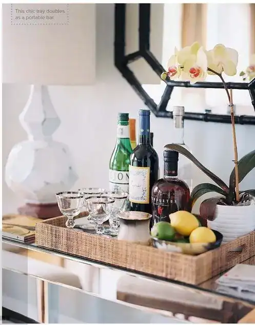 Tabletop Bar Cart
