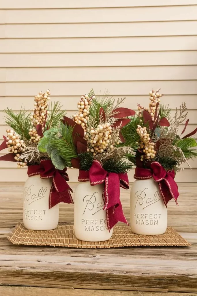 mason jars centerpieces  