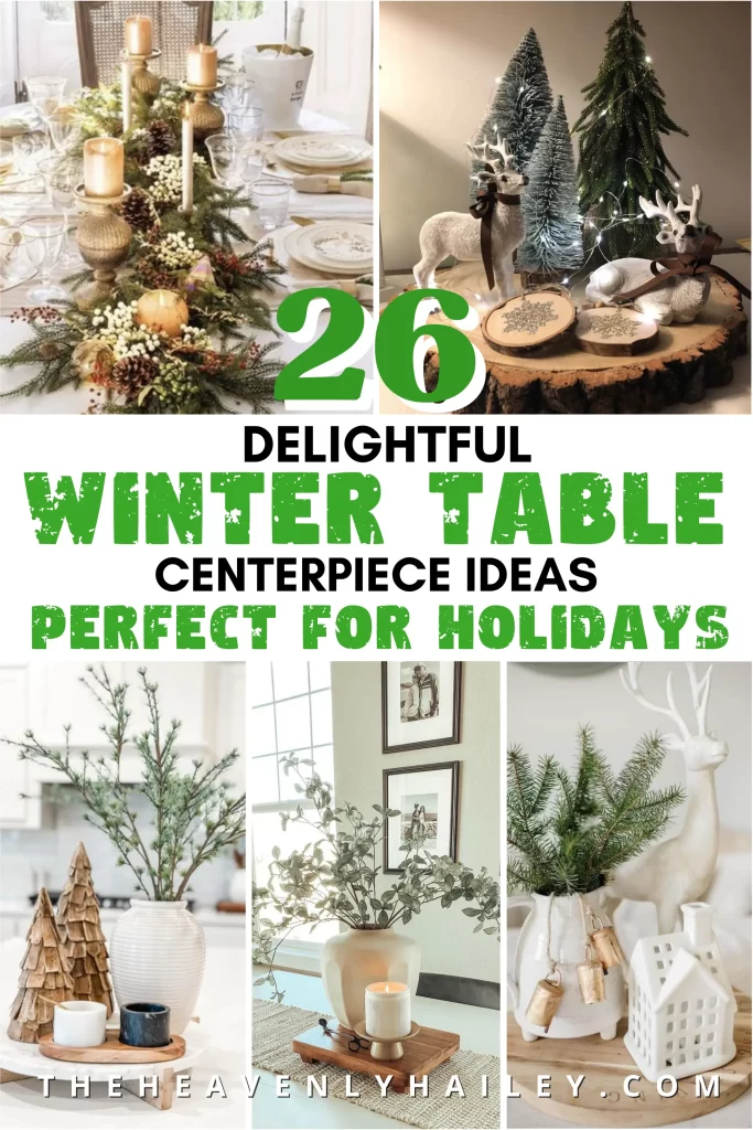 table centerpieces for holidays