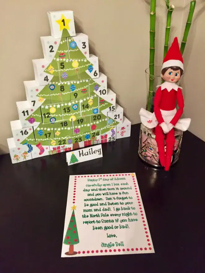 Advent Calendar Elf  