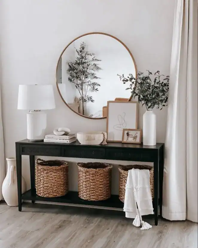 apartment entryway table ideas.webp