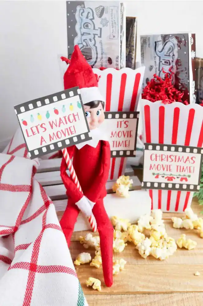 elf on the shelf movie night ideas