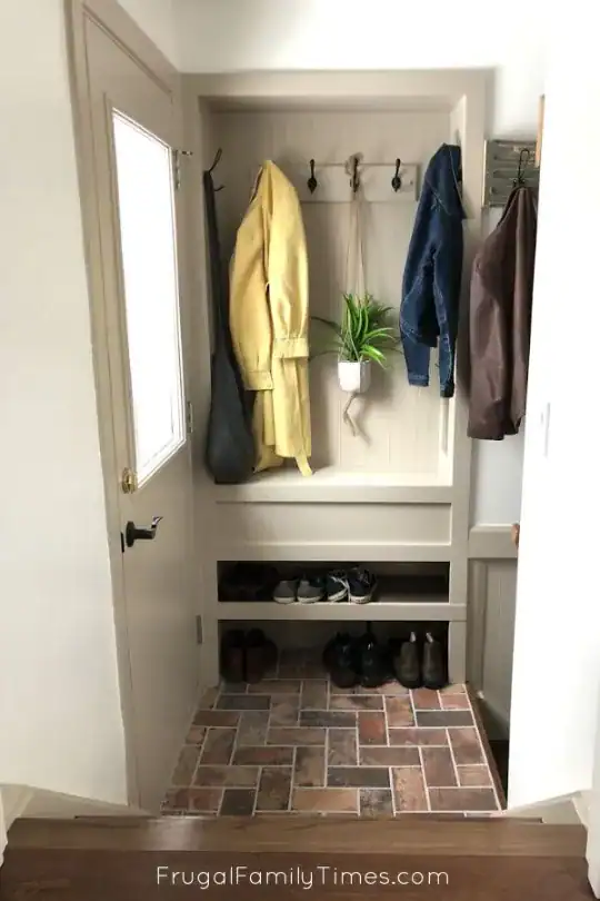 mudroom wall storage