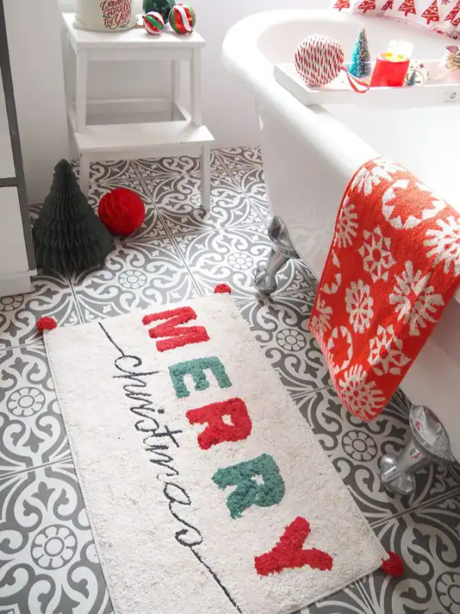 Holiday Bath Mats  