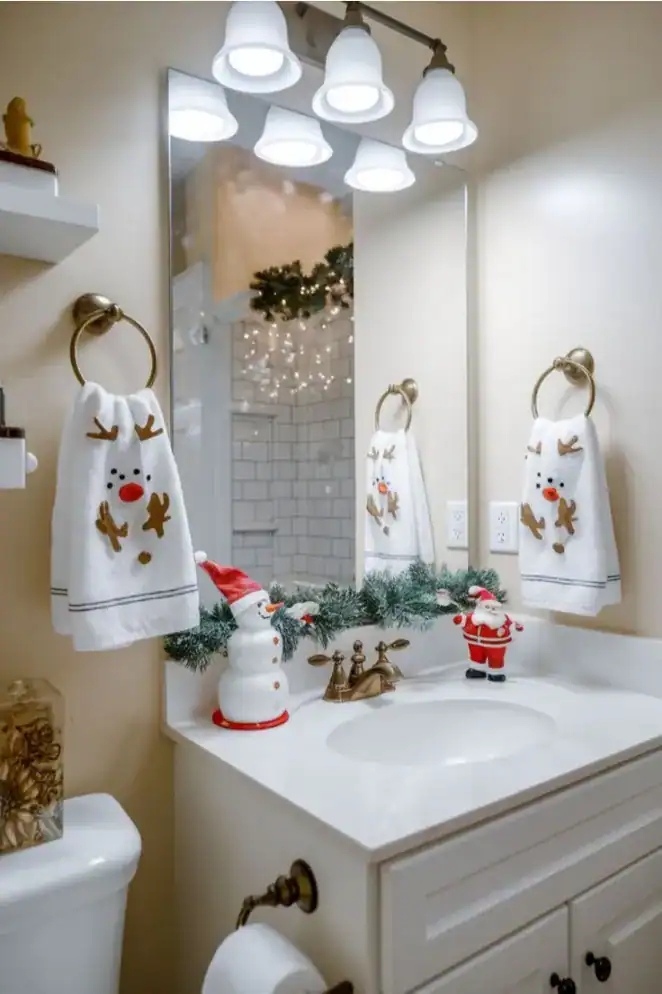Snowman Towel Sets