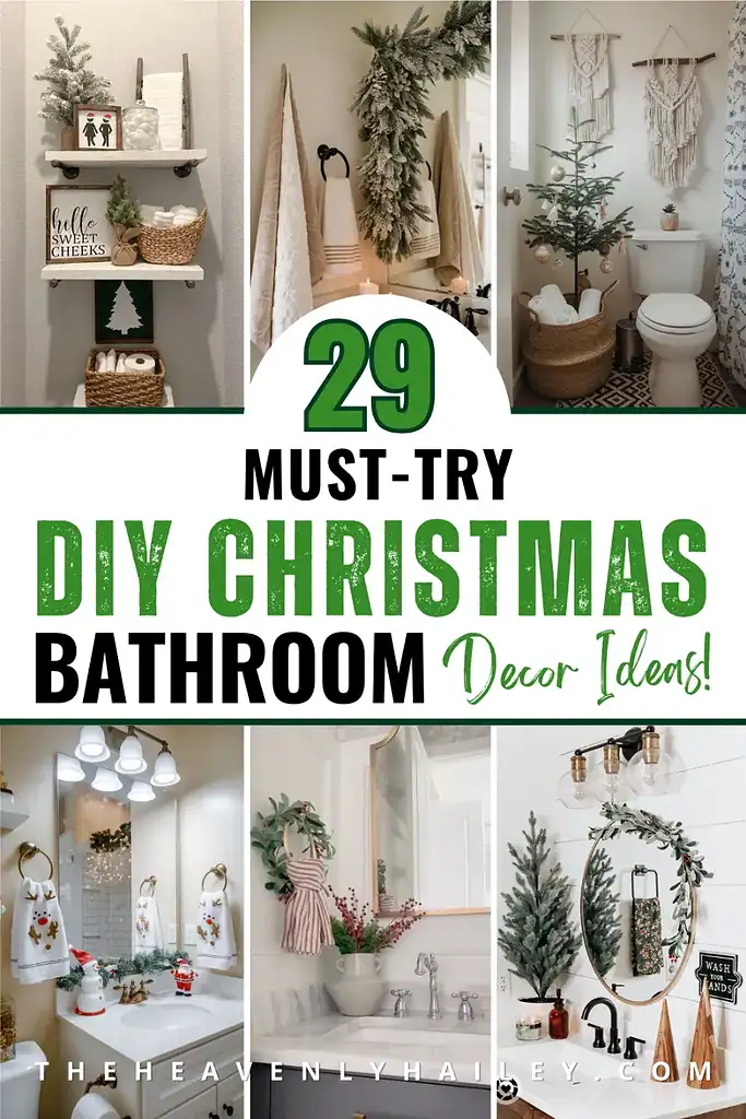 christmas decorations for the bathroom  