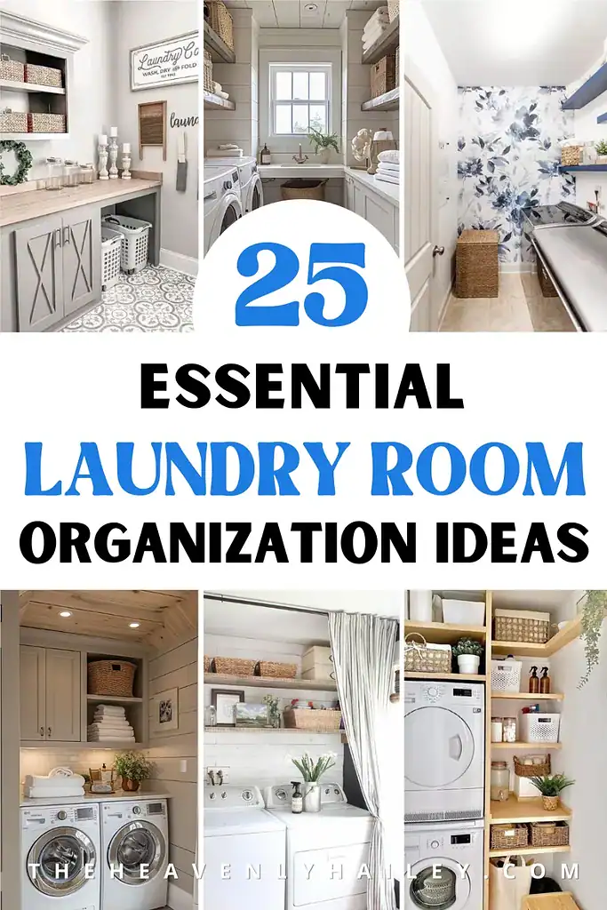 small laundry room organizing ideas