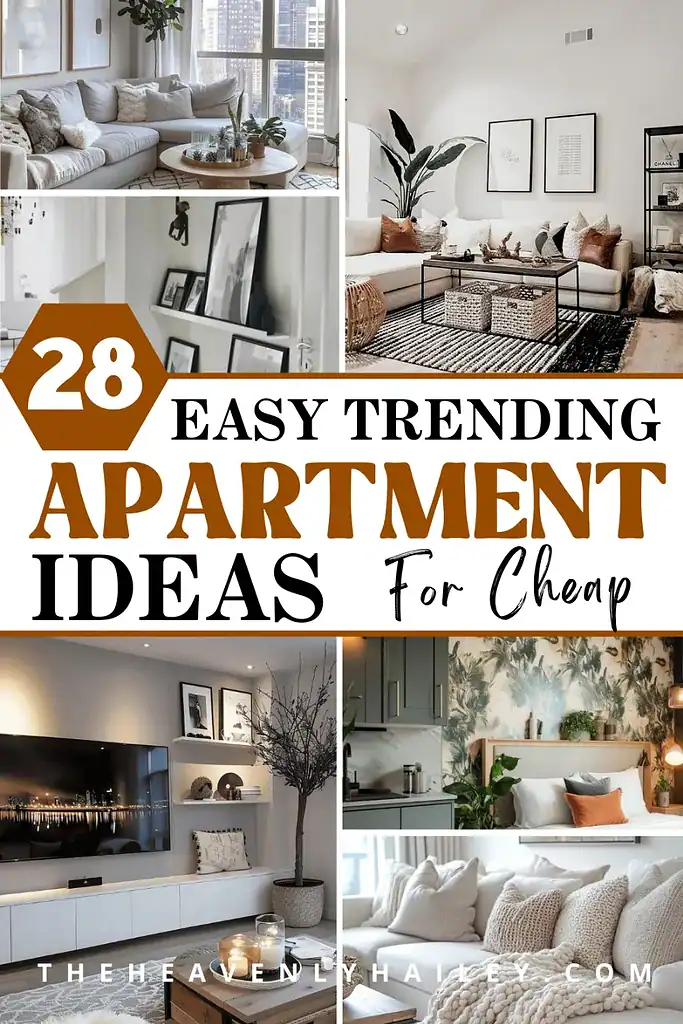 trendy-apartment -decor-ideas-for-cheap