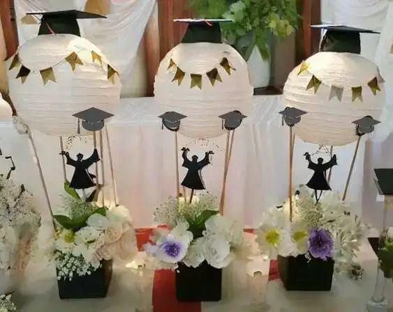 Graduation Party Centerpieces - DIY Cuteness Graduation Party Centerpieces - DIY Cuteness