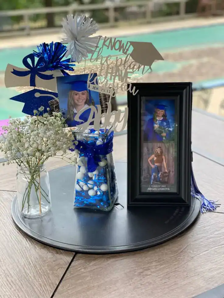 Graduation centerpiece Graduation centerpiece