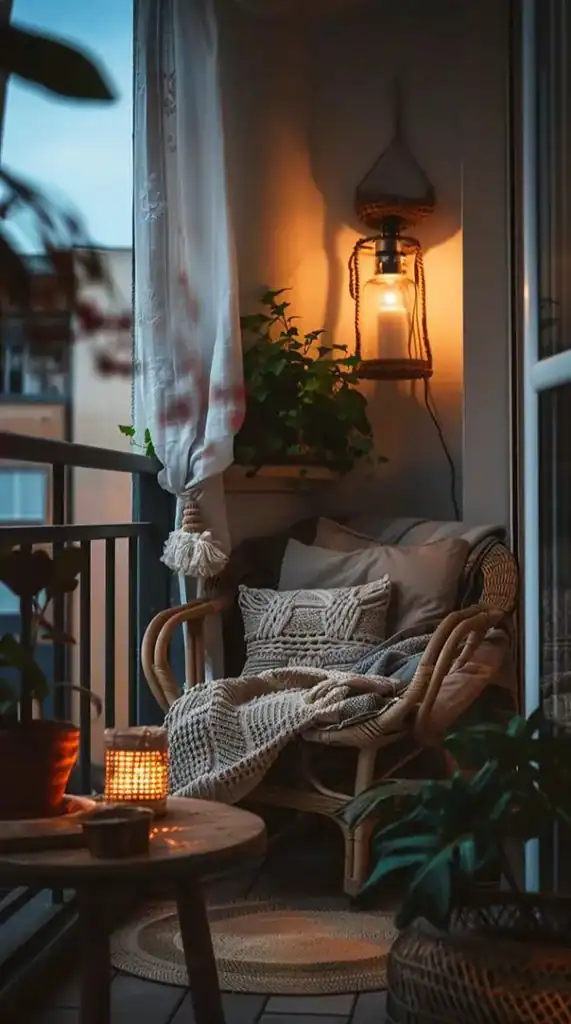 Rustic-Lanterns-balcony