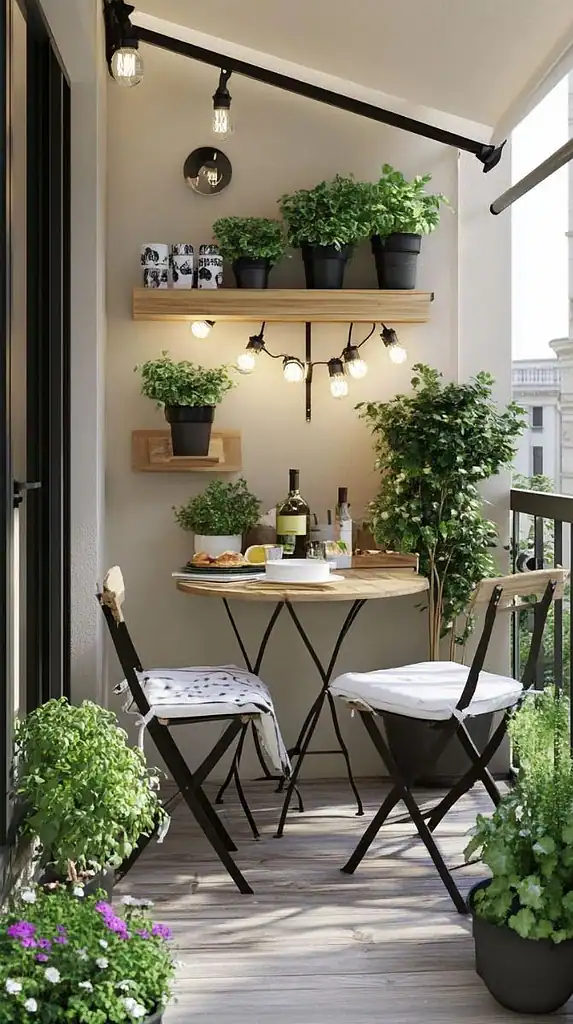 Small-apartment-patio-dining-table