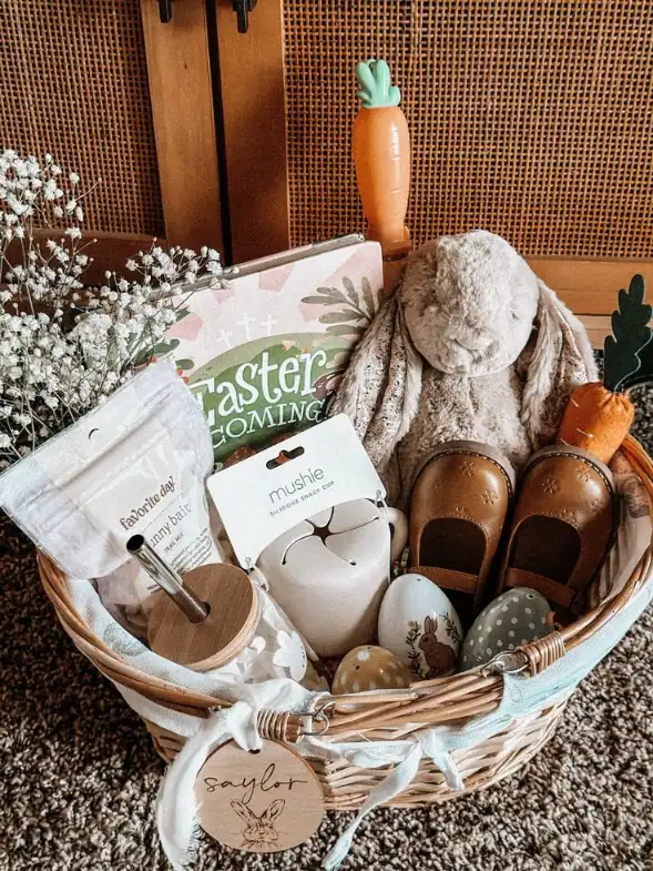 23 Perfectly Best Easter Basket Ideas for Babies, Kids and Adults 3 Toddlers-Girls-Easter-Basket
