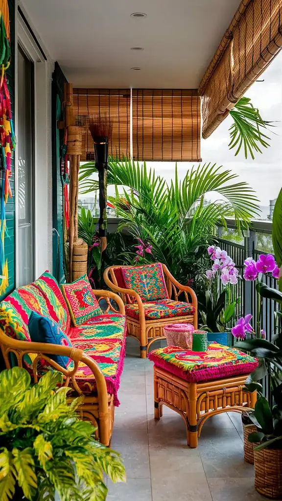 Tropical-balcony-decor-ideas