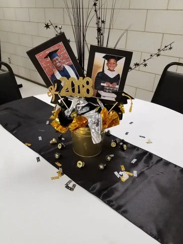graduation table centerpieces for guys graduation table centerpieces for guys