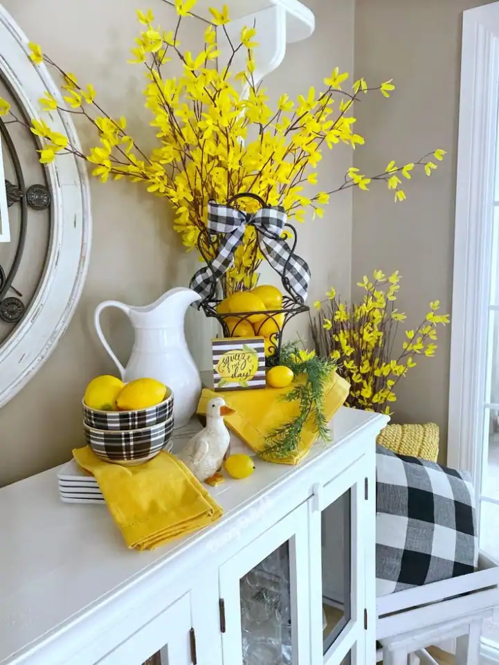 spring home decor inexpensive spring- home- decor -inexpensive
