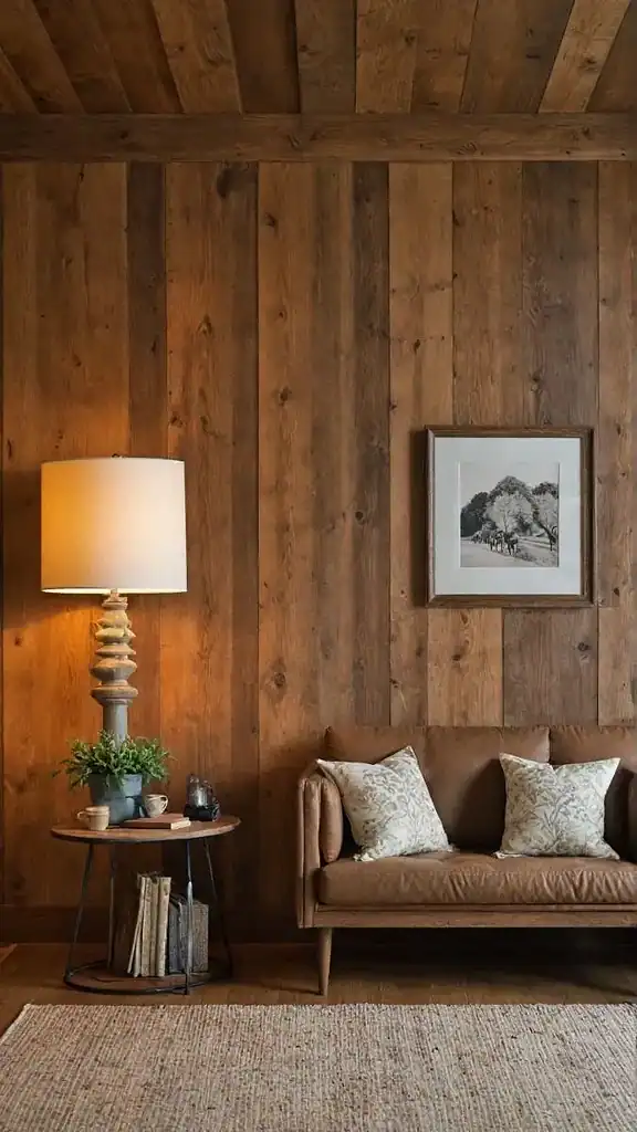 Rustic Wood Paneling