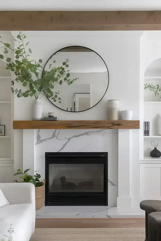 country mantel decorating ideas